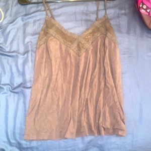 Women’s tank top with lace